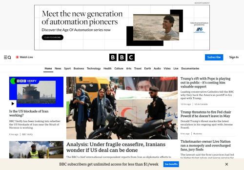 Screenshot of the audited page (Desktop 1440×900)