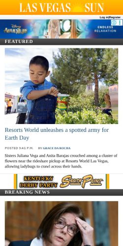 Screenshot of the audited page (Mobile 375×812)