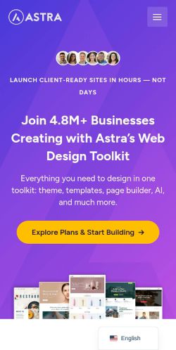Screenshot of the audited page (Mobile 375×812)
