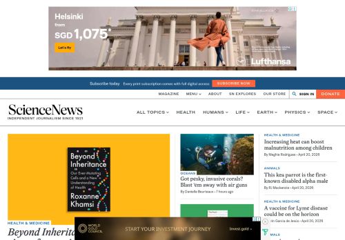Screenshot of the audited page (Desktop 1440×900)
