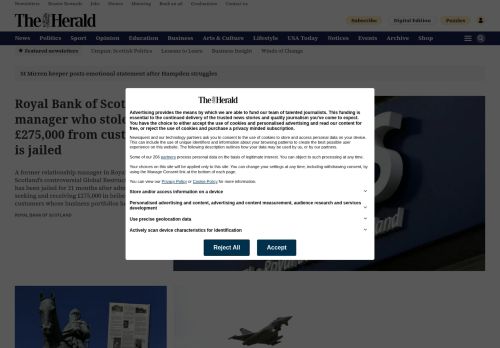 Screenshot of the audited page (Desktop 1440×900)