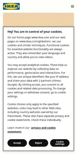 Screenshot of the audited page (Mobile 375×812)