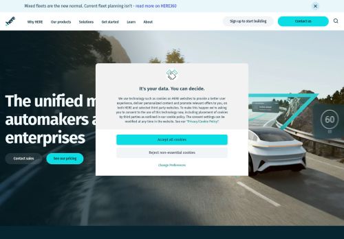 Screenshot of the audited page (Desktop 1440×900)