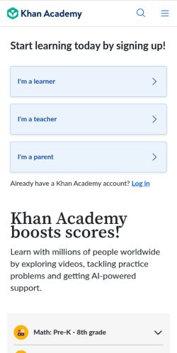 Screenshot of the audited page (Mobile 375×812)