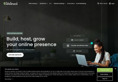 Screenshot of the audited page (Desktop 1440×900)
