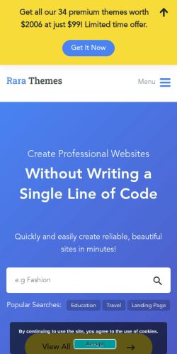 Screenshot of the audited page (Mobile 375×812)