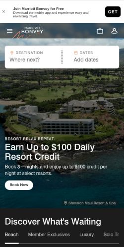 Screenshot of the audited page (Mobile 375×812)