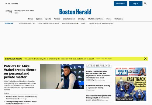 Screenshot of the audited page (Desktop 1440×900)