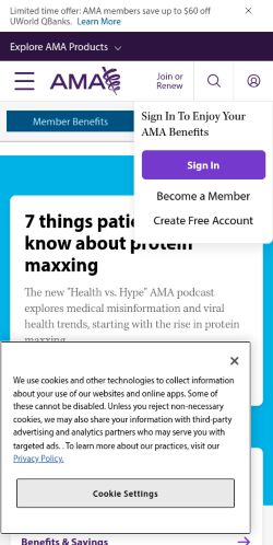 Screenshot of the audited page (Mobile 375×812)