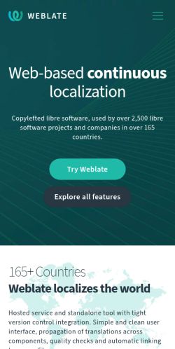 Screenshot of the audited page (Mobile 375×812)
