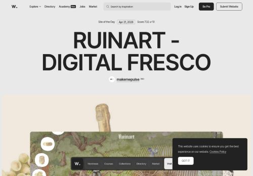 Screenshot of the audited page (Desktop 1440×900)