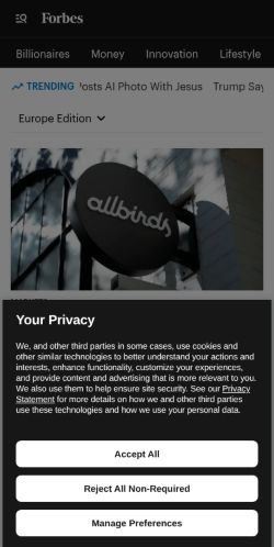 Screenshot of the audited page (Mobile 375×812)