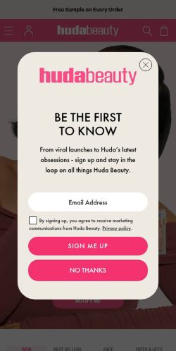 Screenshot of the audited page (Mobile 375×812)