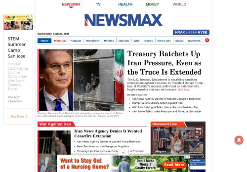 Screenshot of the audited page (Desktop 1440×900)