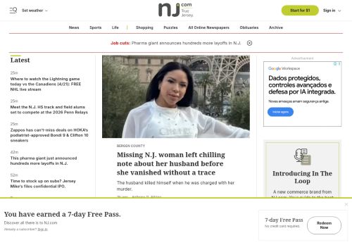 Screenshot of the audited page (Desktop 1440×900)