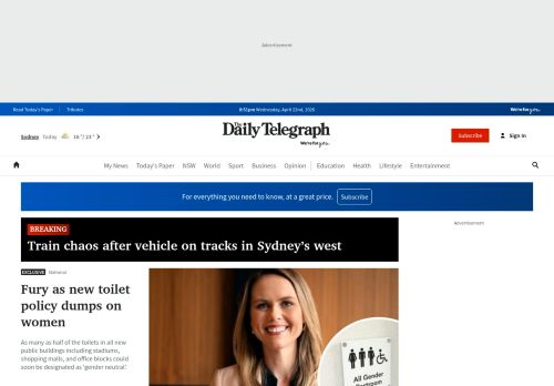 Screenshot of the audited page (Desktop 1440×900)