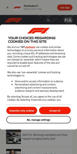 Screenshot of the audited page (Mobile 375×812)