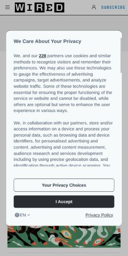 Screenshot of the audited page (Mobile 375×812)