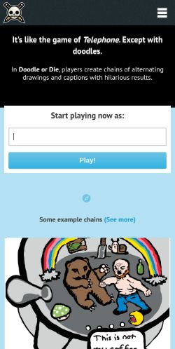 Screenshot of the audited page (Mobile 375×812)