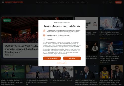 Screenshot of the audited page (Desktop 1440×900)
