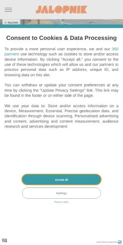 Screenshot of the audited page (Mobile 375×812)