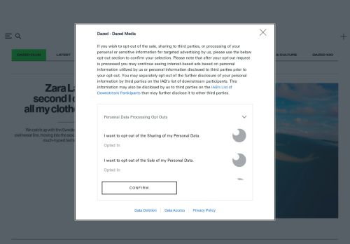 Screenshot of the audited page (Desktop 1440×900)