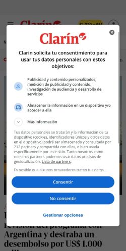 Screenshot of the audited page (Mobile 375×812)