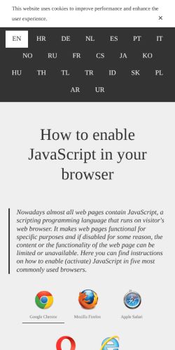 Screenshot of the audited page (Mobile 375×812)