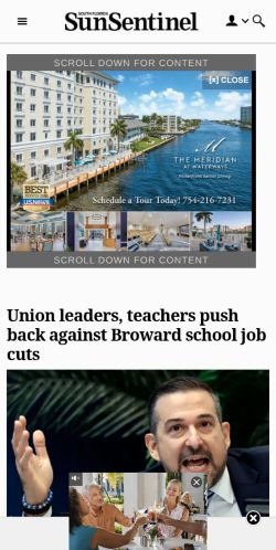 Screenshot of the audited page (Mobile 375×812)