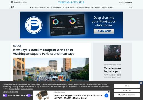Screenshot of the audited page (Desktop 1440×900)