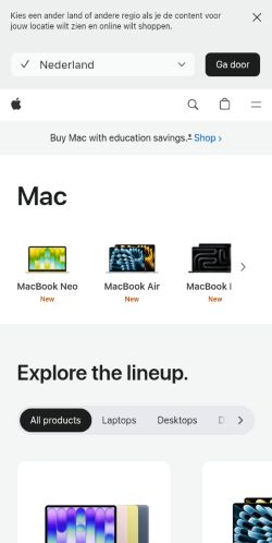 Screenshot of the audited page (Mobile 375×812)
