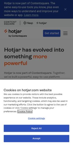 Screenshot of the audited page (Mobile 375×812)