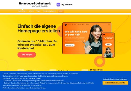 Screenshot of the audited page (Desktop 1440×900)