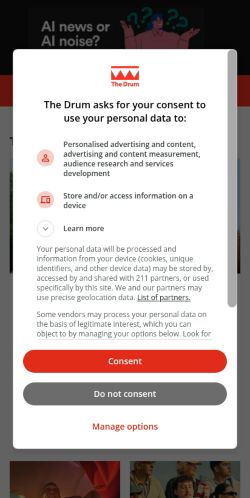 Screenshot of the audited page (Mobile 375×812)