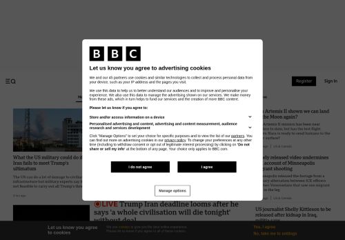 Screenshot of the audited page (Desktop 1440×900)
