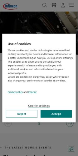 Screenshot of the audited page (Mobile 375×812)