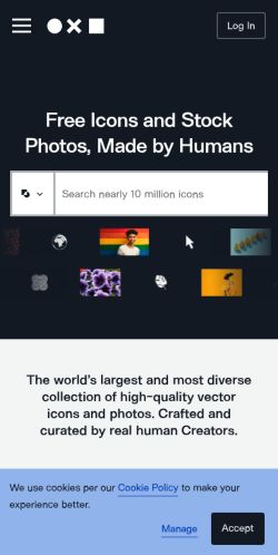 Screenshot of the audited page (Mobile 375×812)