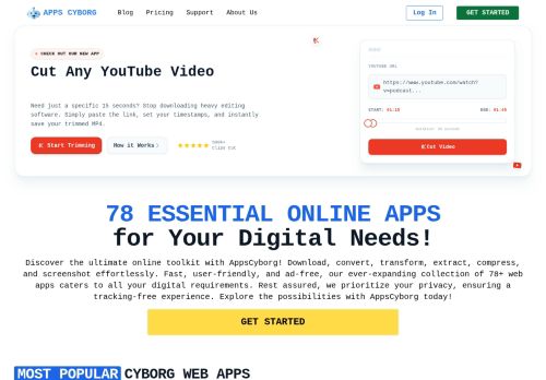 Screenshot of the audited page (Desktop 1440×900)
