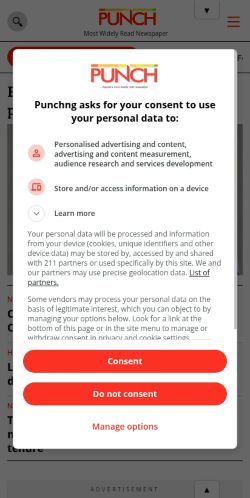 Screenshot of the audited page (Mobile 375×812)