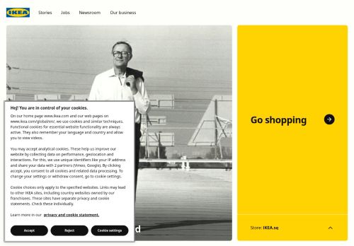 Screenshot of the audited page (Desktop 1440×900)