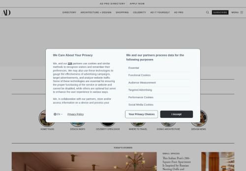 Screenshot of the audited page (Desktop 1440×900)