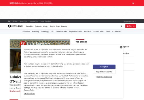 Screenshot of the audited page (Desktop 1440×900)