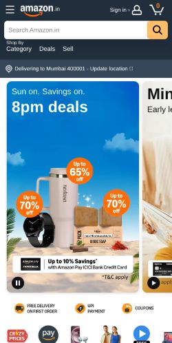 Screenshot of the audited page (Mobile 375×812)