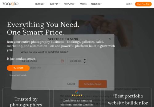 Screenshot of the audited page (Desktop 1440×900)