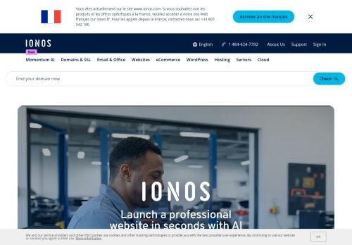 Screenshot of the audited page (Desktop 1440×900)