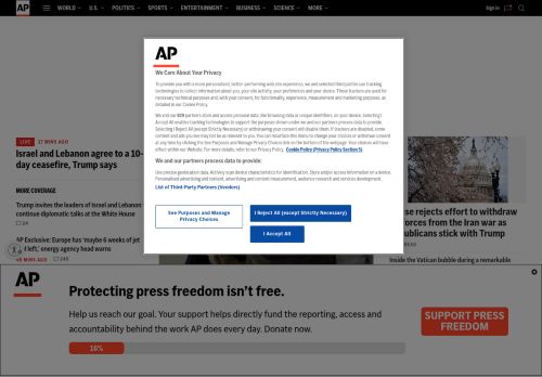 Screenshot of the audited page (Desktop 1440×900)