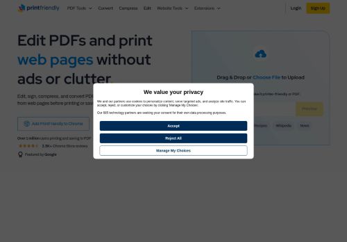 Screenshot of the audited page (Desktop 1440×900)