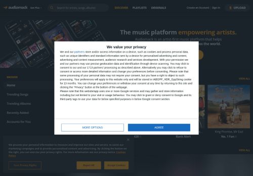Screenshot of the audited page (Desktop 1440×900)