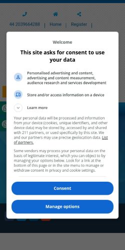 Screenshot of the audited page (Mobile 375×812)