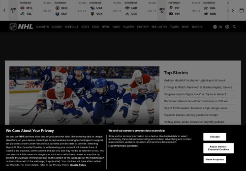 Screenshot of the audited page (Desktop 1440×900)